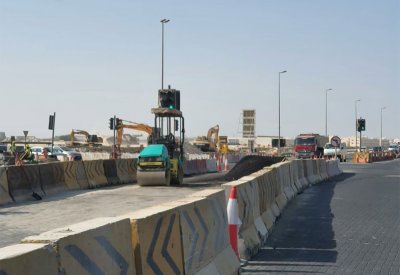 الأشغال: توسعة شارع الملك حمد في مراحله الأخيرة