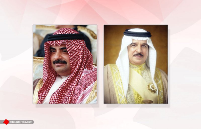 جلالة الملك المفدى يتلقى برقية تعزية من سمو الشيخ سلمان بن خليفة آل خليفة