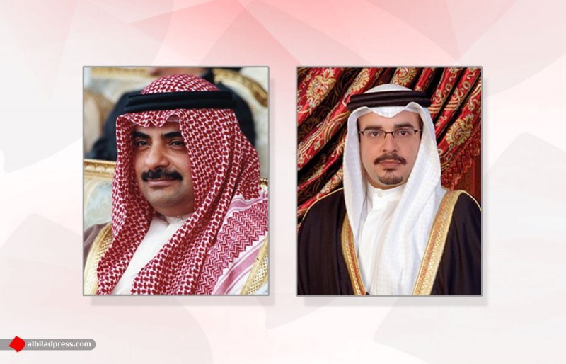 سمو ولي العهد رئيس الوزراء يتلقى برقية تعزية من سمو الشيخ سلمان بن خليفة آل خليفة
