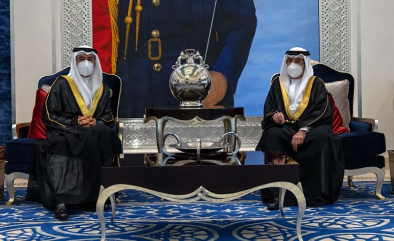 سمو الشيخ علي بن خليفة آل خليفة يستقبل رئيس مجلس إدارة شركة إعمار العقارية بدولة الامارات‎