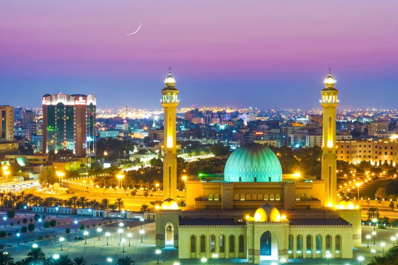 هلال شهر ربيع الثاني للعام 1442 هجرية في سماء مملكة البحرين