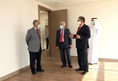 الدكتور مصطفى السيد يتفقد برج الخير٣ للاطمئنان على جاهزيته وسلامته