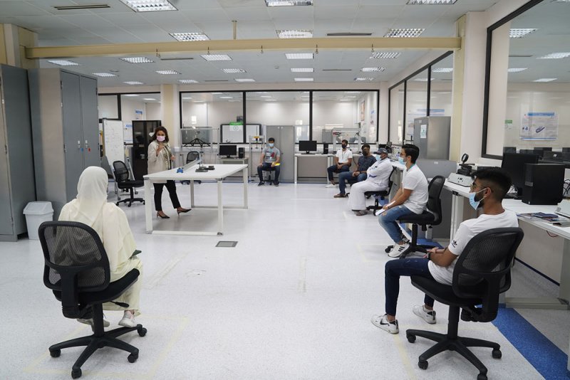 البوليتكنك تستقبل طلبة الهندسة وسط إجراءات احترازية مشددة