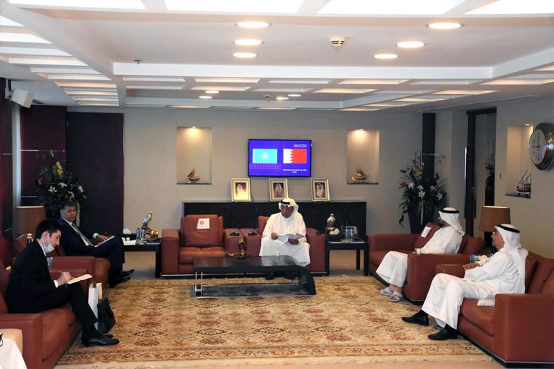 ‎رئيس الغرفة يبحث تعزيز التعاون وتطوير العلاقات الاقتصادية مع كازاخستان