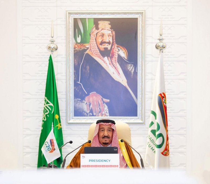 الملك سلمان: ساهمنا في G20 بـ21 مليار دولار للتصدي لجائحة كورونا