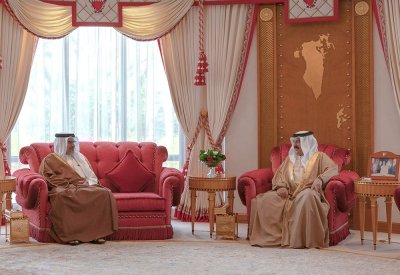جلالة الملك المفدى يعرب عن تمنياته الخالصة لسمو ولي العهد رئيس الوزراء بالتوفيق والسداد في مسئولياته الوطنية