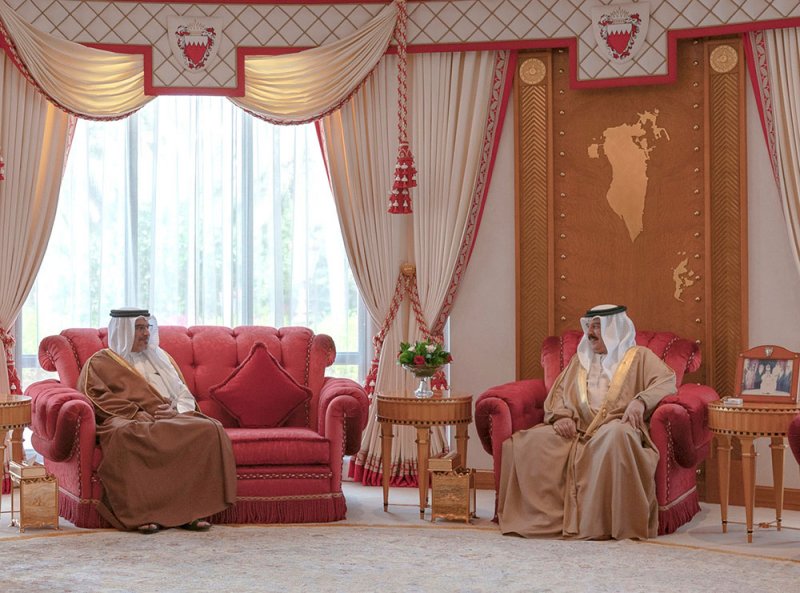 جلالة الملك المفدى يعرب عن تمنياته الخالصة لسمو ولي العهد رئيس الوزراء بالتوفيق والسداد في مسئولياته الوطنية