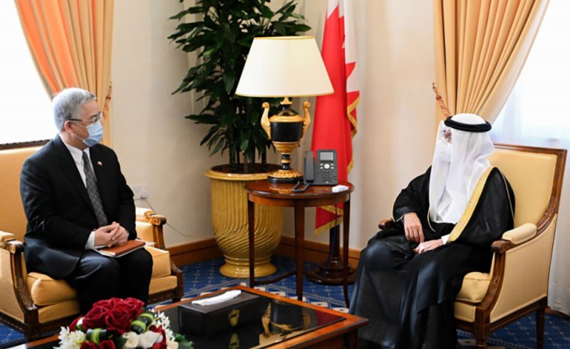 سمو نائب رئيس مجلس الوزراء يستقبل السفير التايلندي