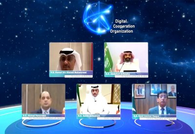 وزير المواصلات والاتصالات يشارك في فعاليات اطلاق منظمة التعاون الرقمي