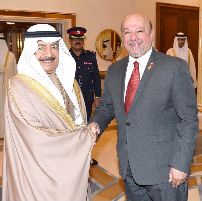 الأمير الراحل خليفة بن سلمان دعم بلورة إنشاء معهد “BIBF”