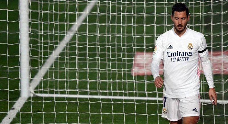 ريال مدريد يسقط على ملعبه.. و"لعنة" تطارد هازارد