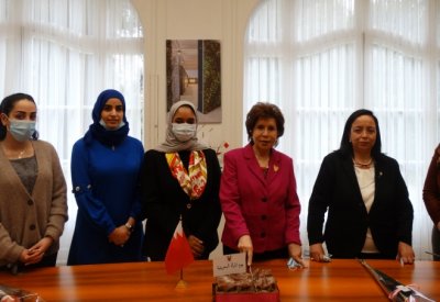 سفارة مملكة البحرين في بروكسل تحتفل بيوم المرأة البحرينية في مجال العمل الدبلوماسي