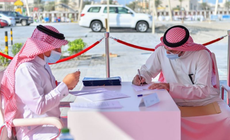 "الإسكان" تواصل في توزيع الوحدات السكنية بشرق الحد