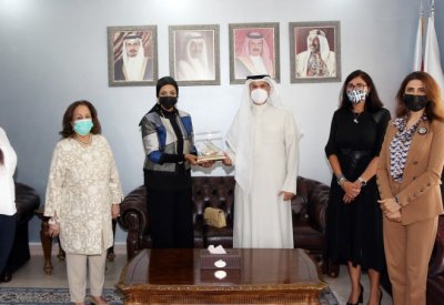 محافظ العاصمة يبحث التعاون مع المؤسسة البحرينية لريادة الأعمال