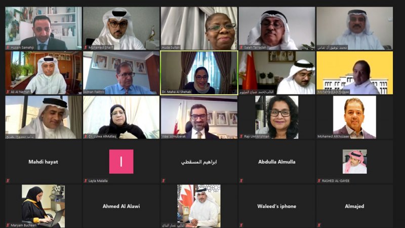 المبارك يناقش احتياجات العاصمة في مجلس الأمانة الإفتراضي