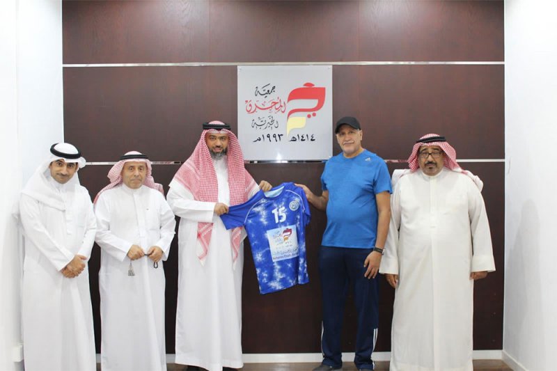 جمعية المحرق الخيرية ترعى فريق الكرة الطائرة بنادي البسيتين الرياضي