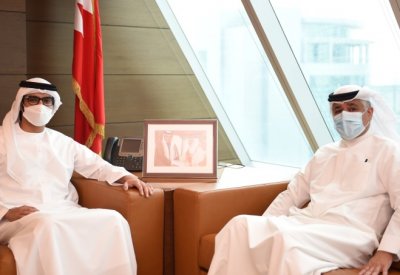 وزير المواصلات والاتصالات يستقبل سفير دولة الإمارات العربية المتحدة