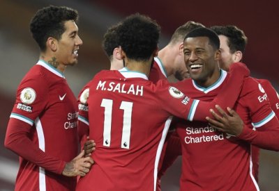 صلاح يقود ليفربول لاكتساح وولفرهامبتون برباعية في الدوري الإنجليزي