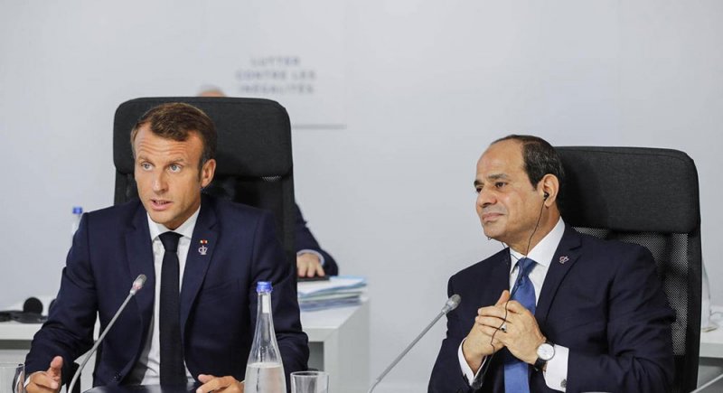 مصر وفرنسا.. تفاهم مشترك بشأن ليبيا وشرق المتوسط