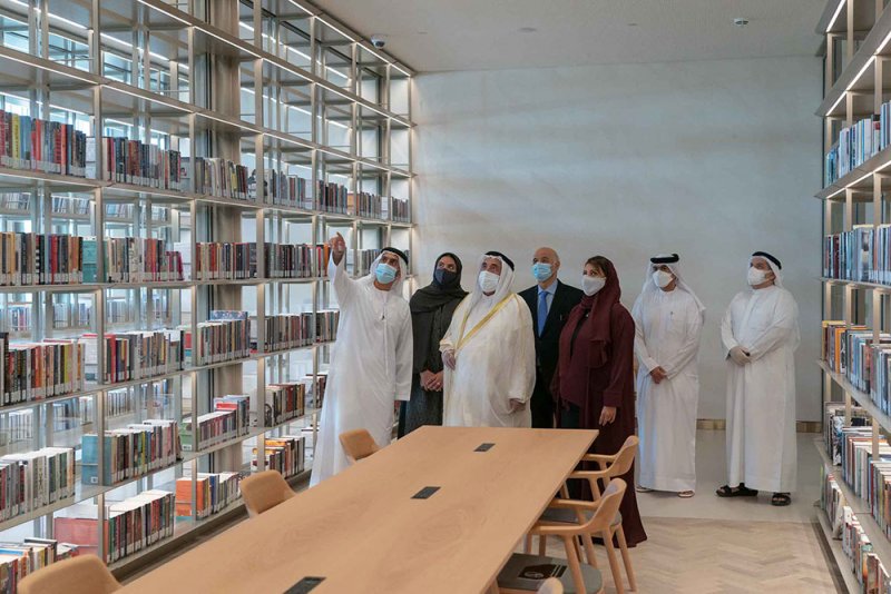 حاكم الشارقة يفتتح "بيت الحكمة" أحدث نموذج في العالم لمكتبات المستقبل