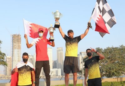 فريق KHK يحقق بطولة سباق دبي للتجديف الشعبي وفيكتوريوس الثالث