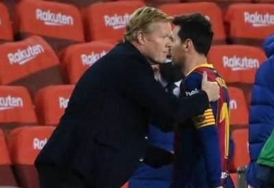 كومان سعيد بميسي وببرشلونة: هذا ما أريده