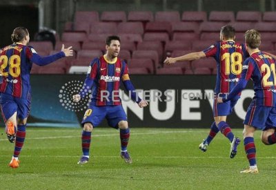 برشلونة يستعرض قوته أمام ريال سوسيداد