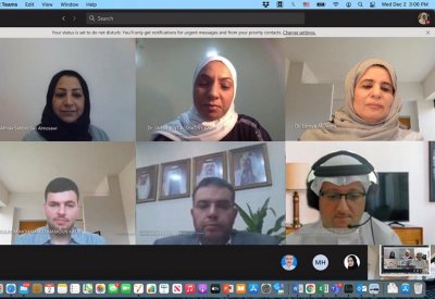 تقنية معلومات جامعة البحرين تجتمع مع اللجنة الاستشارية لبرنامج الماجستير 