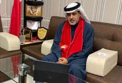 بوعنق يرعى إحتفالية العيد الوطني بتنظيم الفريق المنظم للمؤتمر السنوي الدولي للتوستماسترز "DTAC21"