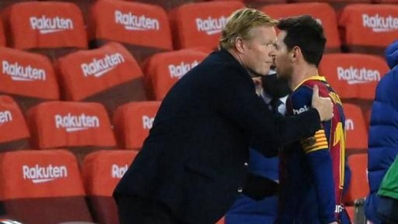 كومان سعيد بميسي وببرشلونة: هذا ما أريده