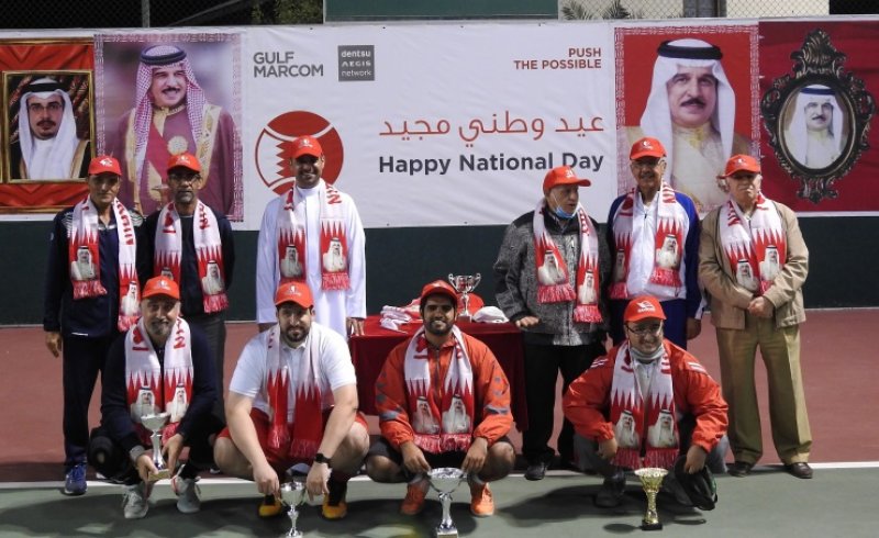 مشاركة كبيرة في احتفالات نادي البحرين للتنس بالأعياد الوطنية