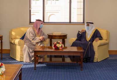 الشيخ خالد بن عبد الله يؤكد المضي في خطط تحديث البنية التحتية لدعم التنمية المستدامة