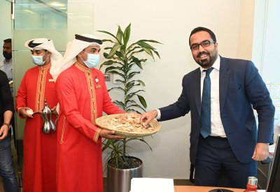 المصرف الخليجي التجاري يحتفل مع عملائه وموظفيه باليوم الوطني المجيد
