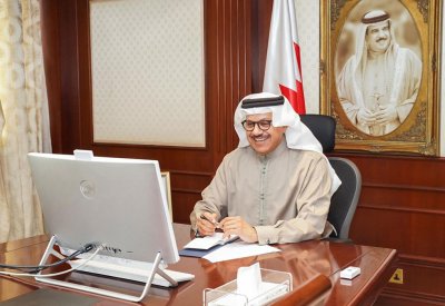 وزير الخارجية يجري لقاءً عامًا مع منتسبي وزارة الخارجية عبر الاتصال الالكتروني المرئي