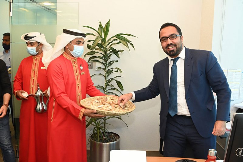 المصرف الخليجي التجاري يحتفل مع عملائه وموظفيه باليوم الوطني المجيد