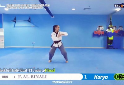 البنعلي تحصد البرونزية بآسيوية البومسي الافتراضية المفتوحة 