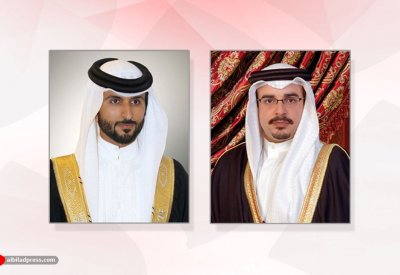 سمو ولي العهد يتلقى برقية تهنئة من سمو الشيخ ناصر بن حمد آل خليفة