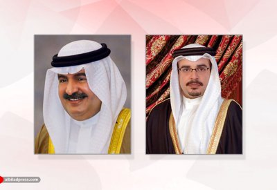 سمو ولي العهد يتلقى برقية تهنئة من سمو نائب رئيس مجلس الوزراء