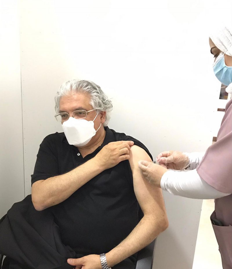 أ.د. حمزة يحثُّ منتسبي جامعة البحرين لأخذ اللقاح دعماً للجهود الوطنية 