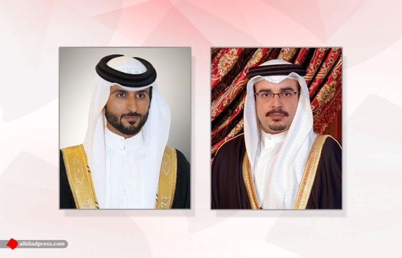 سمو ولي العهد يتلقى برقية تهنئة من سمو الشيخ ناصر بن حمد آل خليفة
