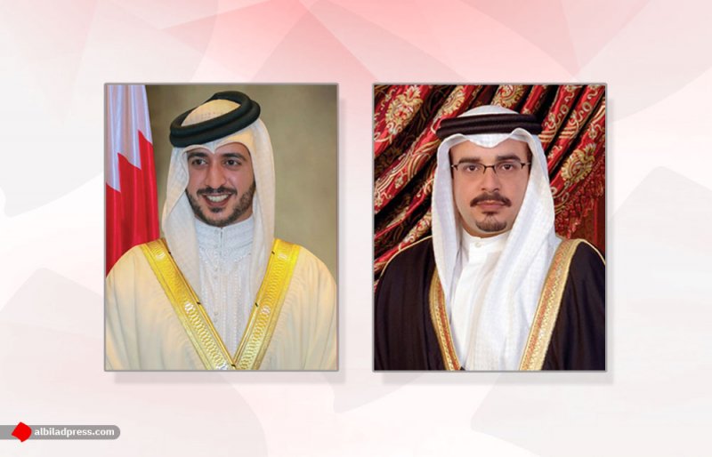 سمو ولي العهد يتلقى برقية تهنئة من سمو الشيخ خالد بن حمد آل خليفة