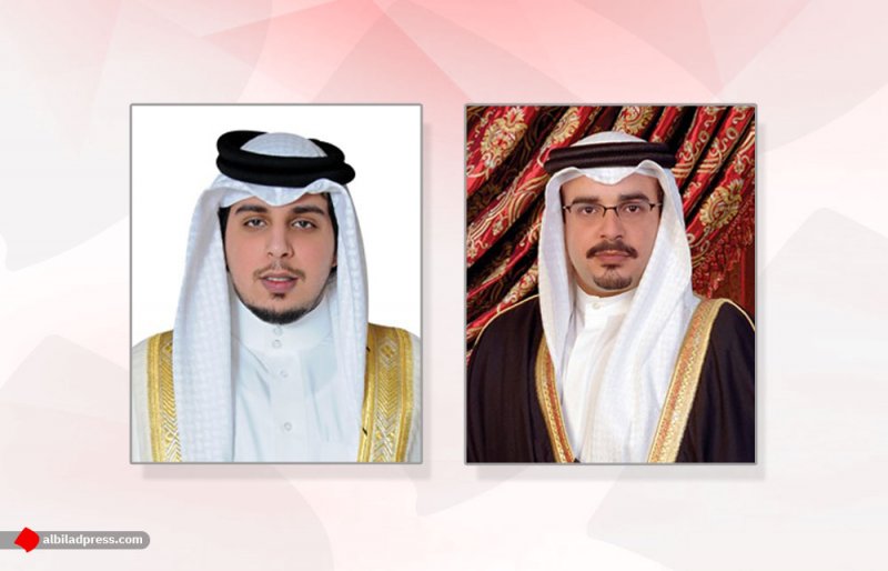 سمو ولي العهد يتلقى برقية تهنئة من سمو الشيخ سلطان بن حمد آل خليفة