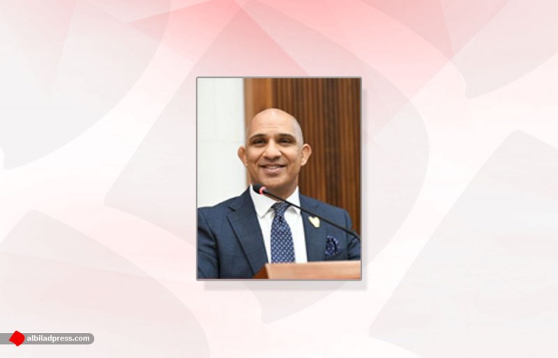 سمو ولي العهد رئيس مجلس الوزراء يتلقى برقية تهنئة من عضو الشورى إبراهيم منفردي