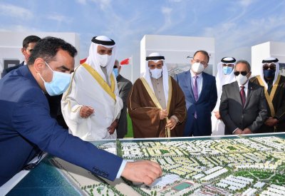 بالصور: بدء الأعمال الإنشائية في "شرق سترة" ثامن المدن الإسكانية بكلفة 260 مليون دينار