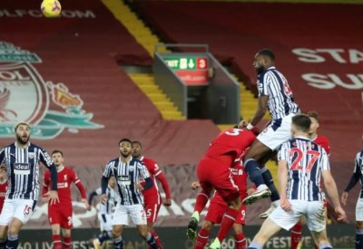 ليفربول يتعادل مع وست بروميتش في الدوري الإنجليزي الممتاز