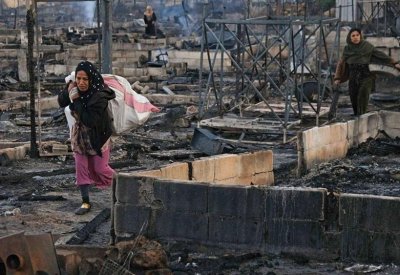 سوريا تعلق على "مأساة" مخيم اللاجئين.. واعتقال عناصر متورطة