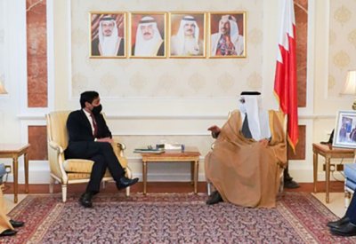 وزير الخارجية يستقبل المبعوث الخاص السابق لرئيس وزراء المملكة المتحدة لحرية الدين والمعتقد