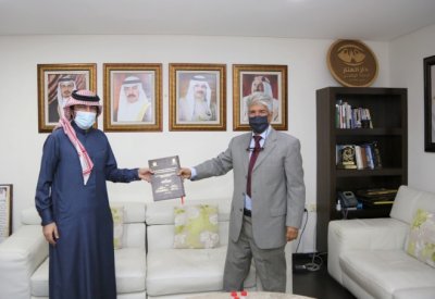 الأمين العام للمؤسسة الخيرية الملكية للأعمال الانسانية يستقبل الدكتور سامي المحجوب