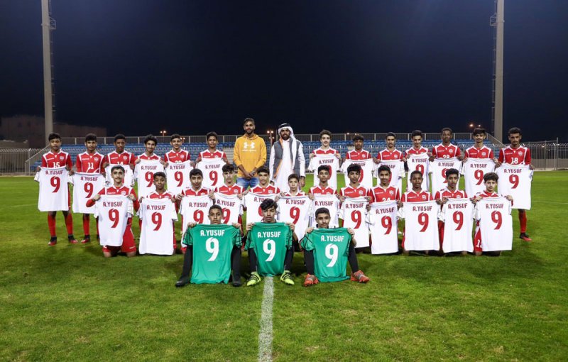 نجمنا المحترف بالتشيك عبدالله يوسف يلتقي منتخب الأشبال