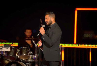 تامر حسني يحقق حلم طفولته